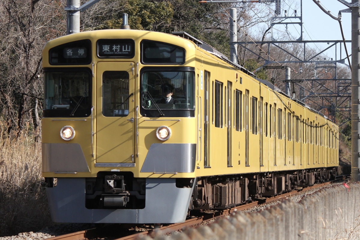 西武鉄道 玉川上水車両管理所 2000系 2545F