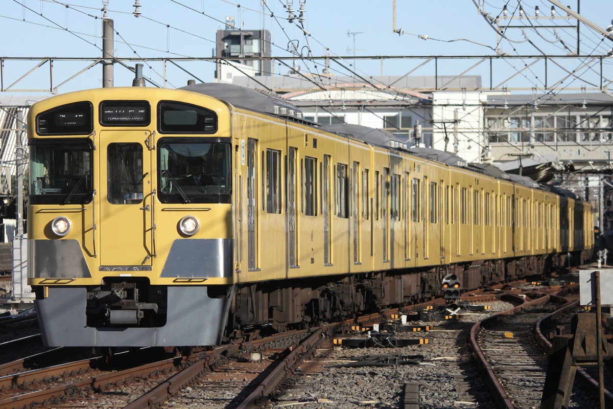 西武鉄道 南入曽車両基地 2000系 2089F