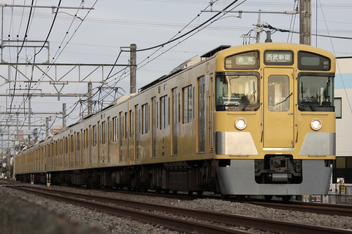 西武鉄道 南入曽車両基地 2000系 2523F