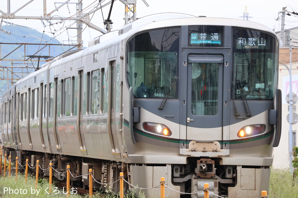 JR西日本 吹田総合車両所新在家派出所 227系 SR02編成