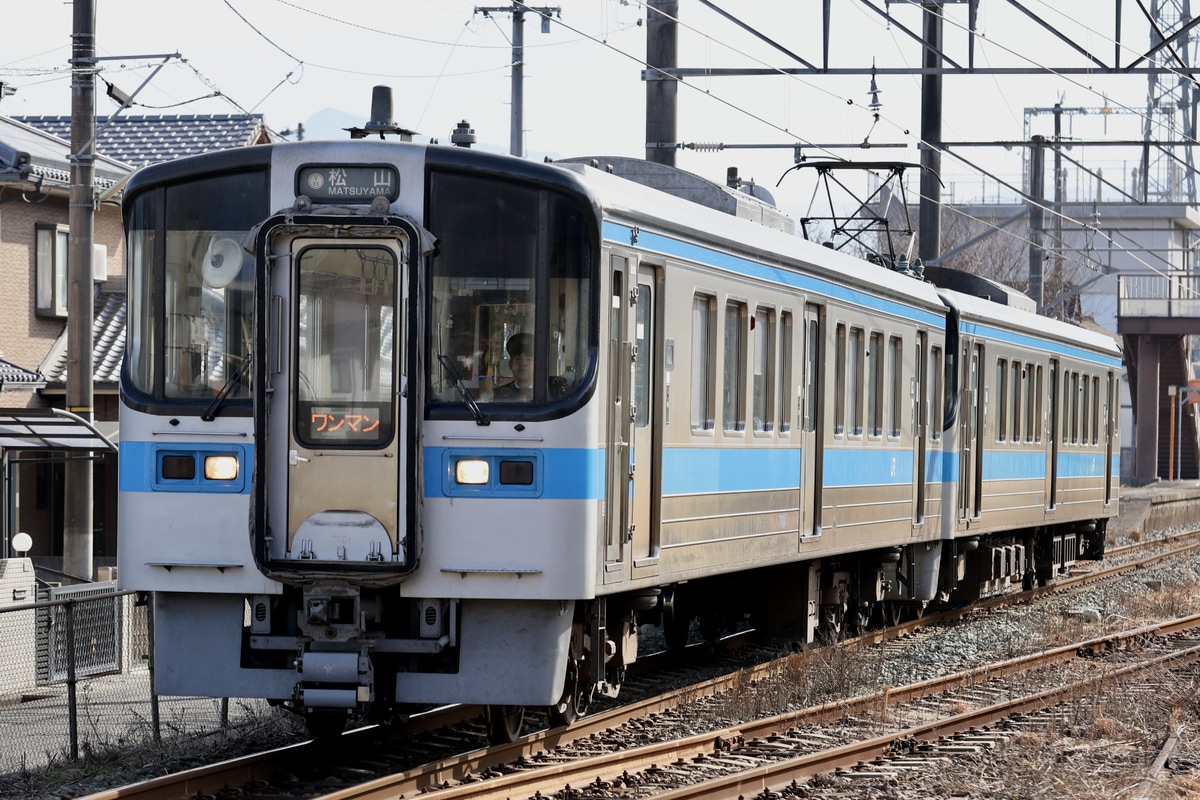 JR四国 松山運転所 7000系 7101