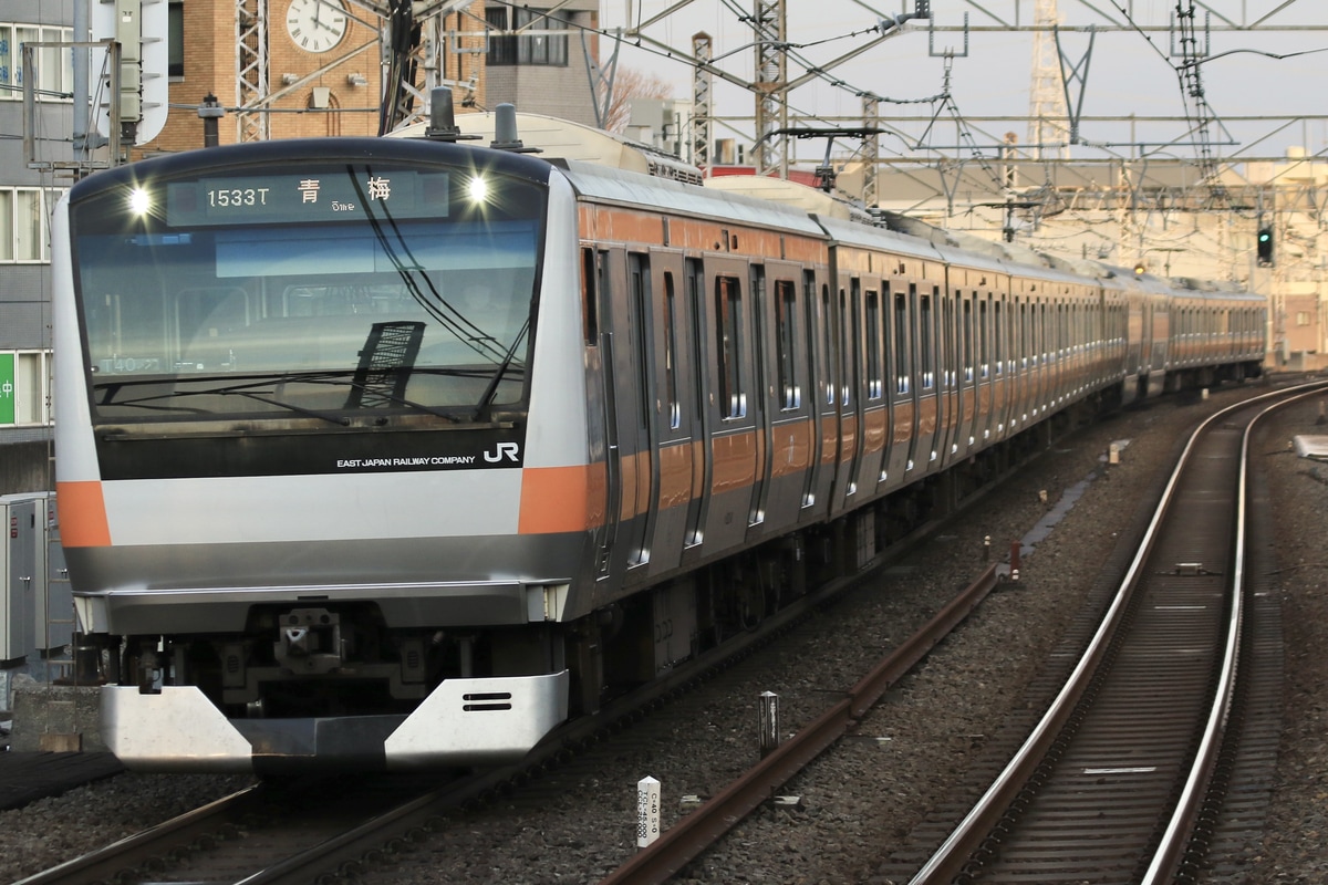JR東日本 豊田車両センター本区 E233系 トタT40編成