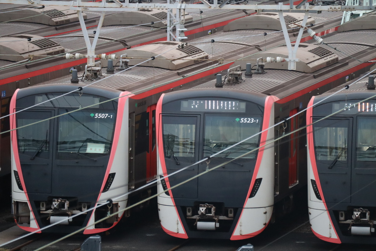 東京都交通局 馬込車両検修場 5500形 5507編成