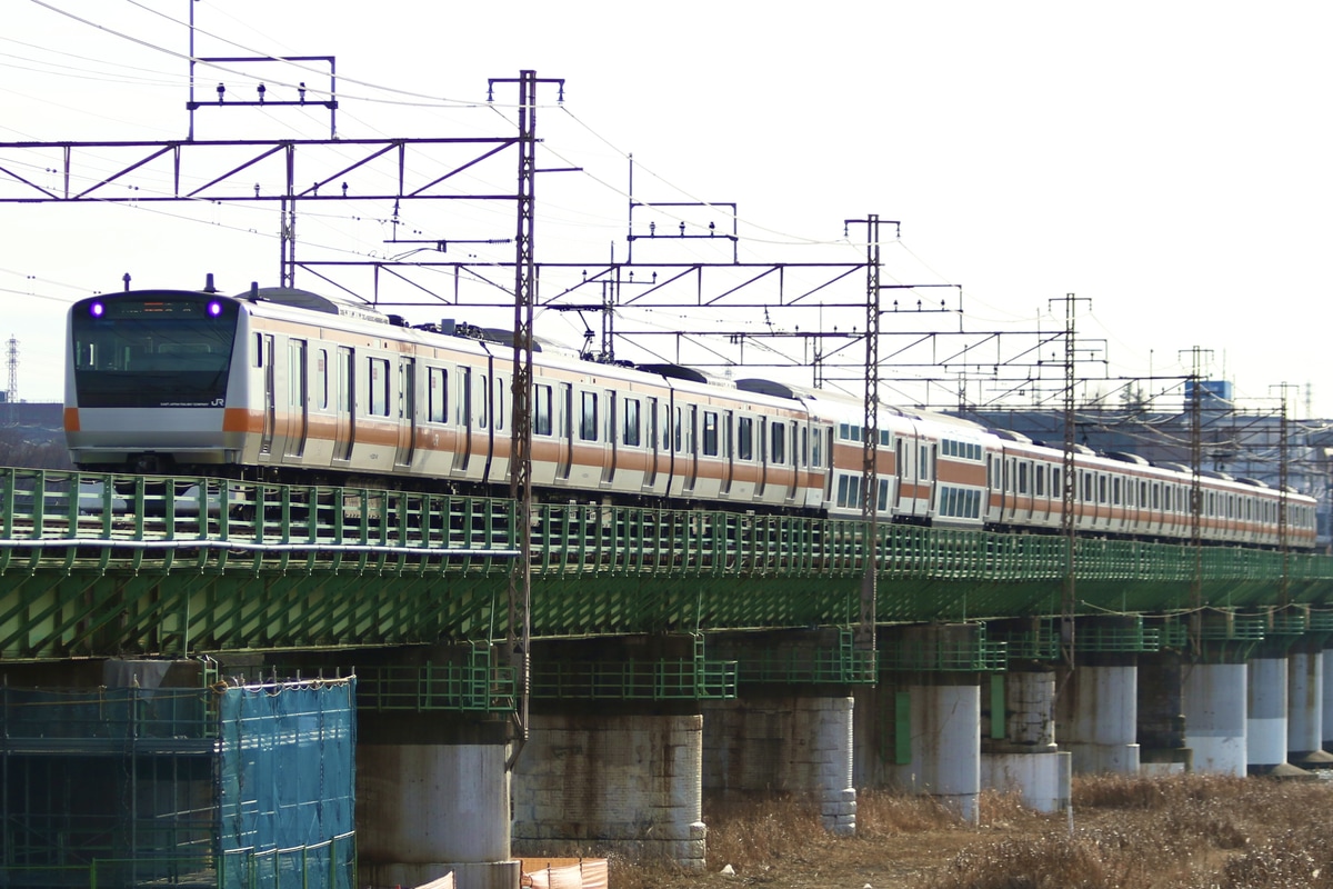 JR東日本 豊田車両センター本区 E233系 トタT40編成