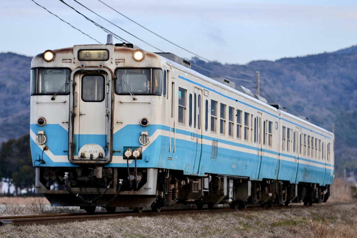 JR四国 徳島運転所 キハ47形 118