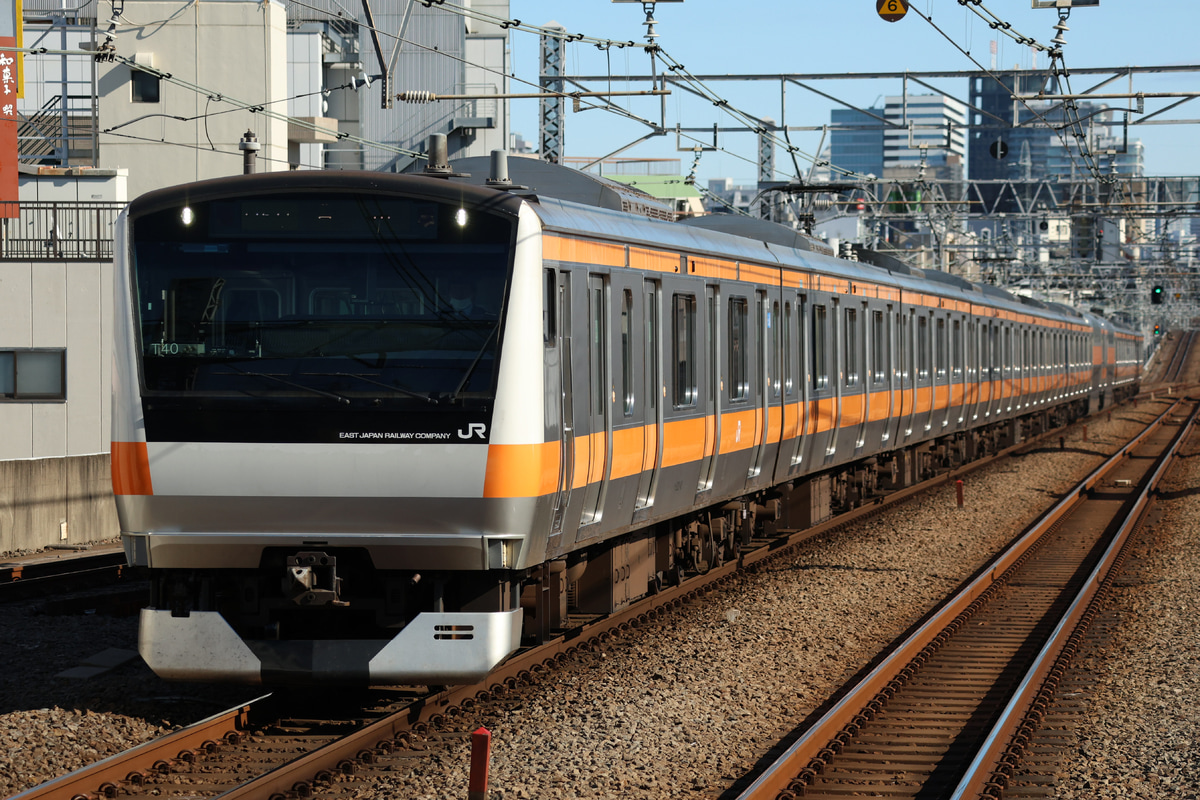 JR東日本 豊田車両センター本区 E233系 トタT40編成