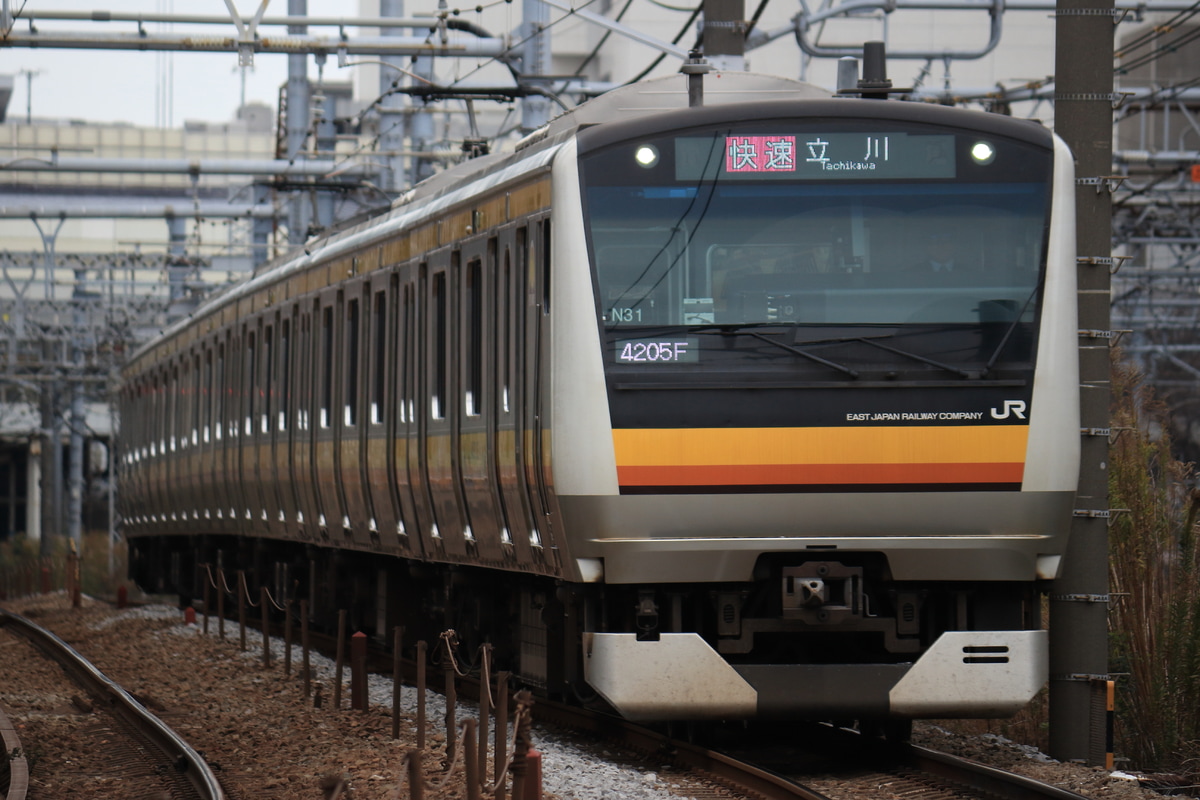 JR東日本 鎌倉車両センター中原支所 E233系 ナハN31編成