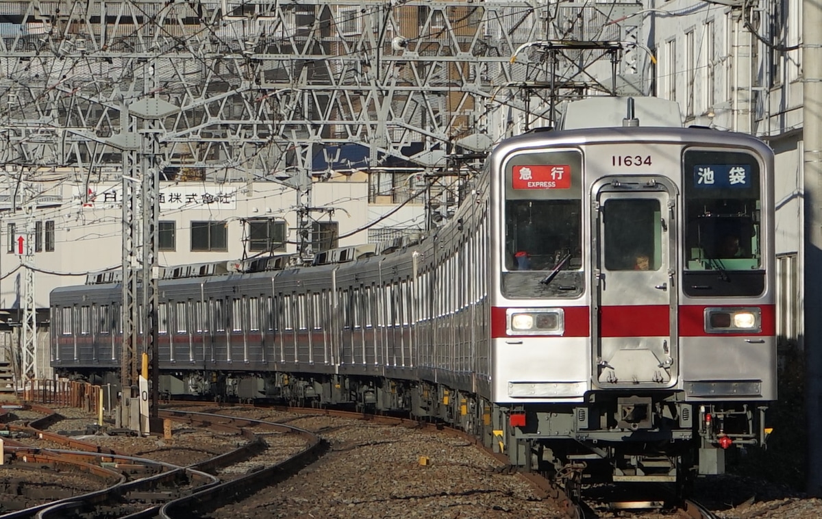 東武鉄道 森林公園検修区 10030系 11634F