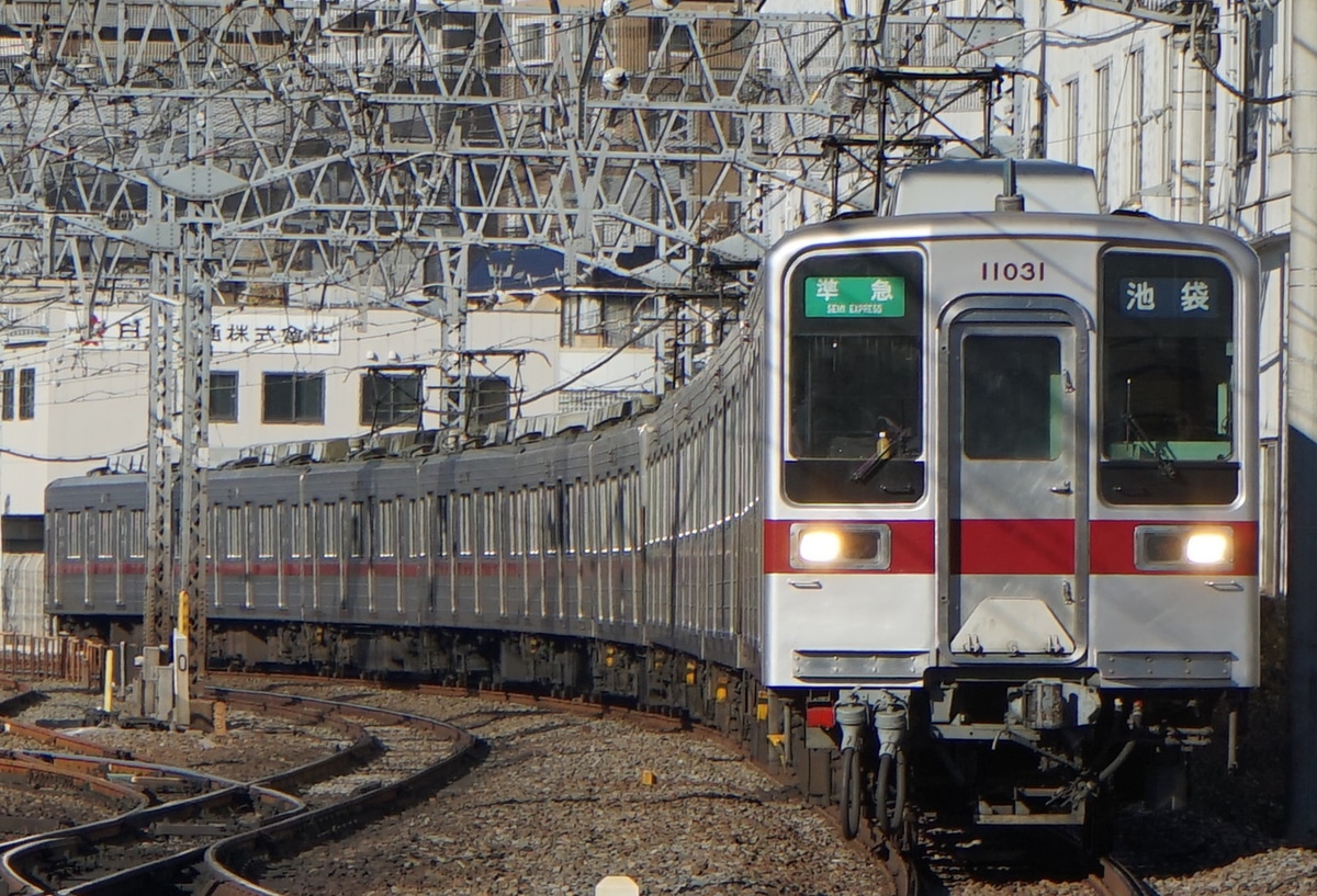東武鉄道 森林公園検修区 10030系 11031F