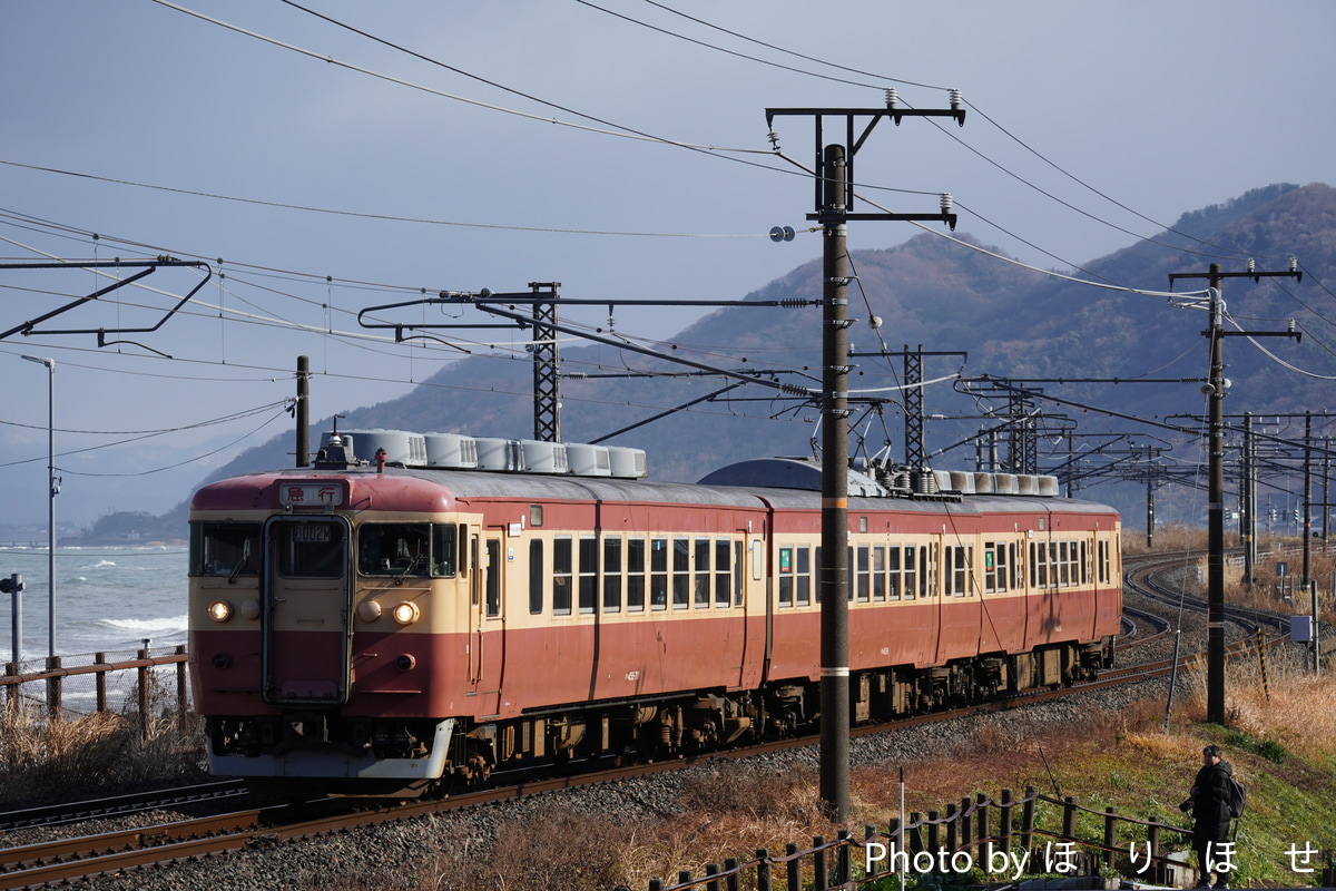 えちごトキめき鉄道 直江津運転センター 455系 W1編成