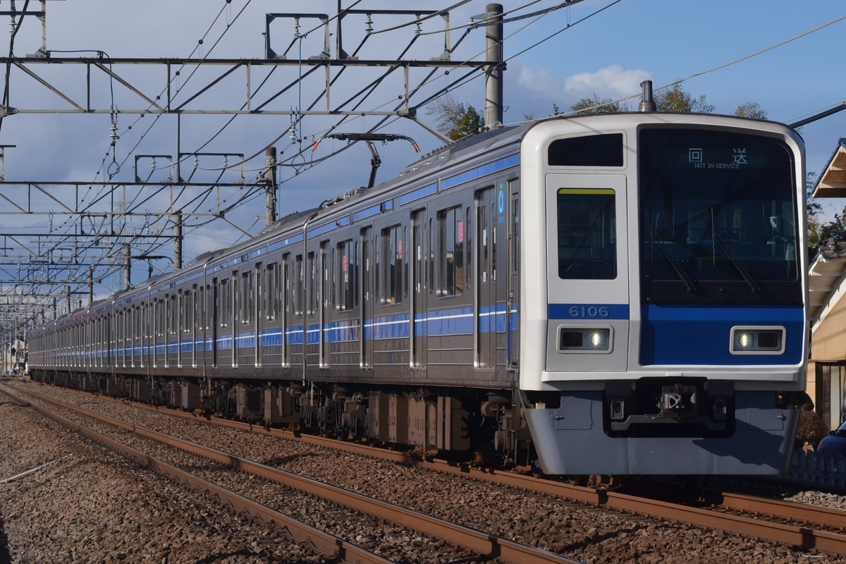 西武鉄道  6000系 6106f