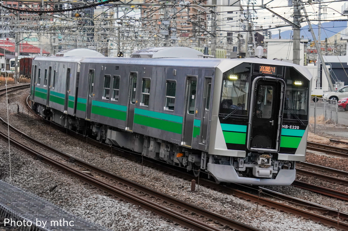 JR東日本 高崎車両センター HB-E220 9