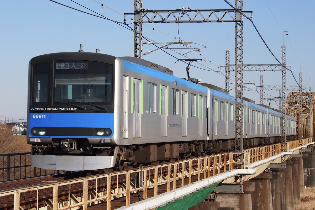 東武鉄道 南栗橋車両管区七光台支所 60000系 61611F