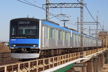 東武鉄道60000系61611Fを南桜井～川間間で撮影した画像