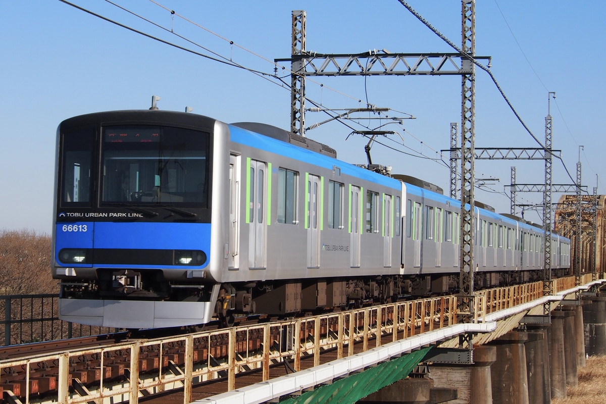 東武鉄道 南栗橋車両管区七光台支所 60000系 61613F