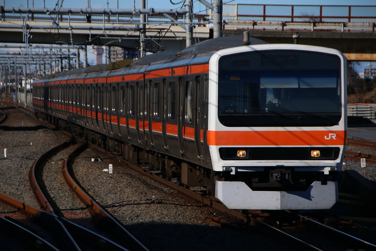 JR東日本 京葉車両センター 209系 ケヨM82編成