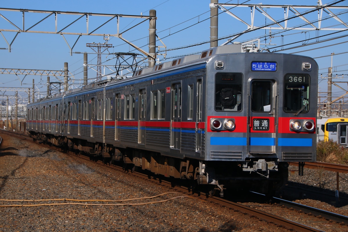 京成電鉄 宗吾車両基地 3600形 3668F