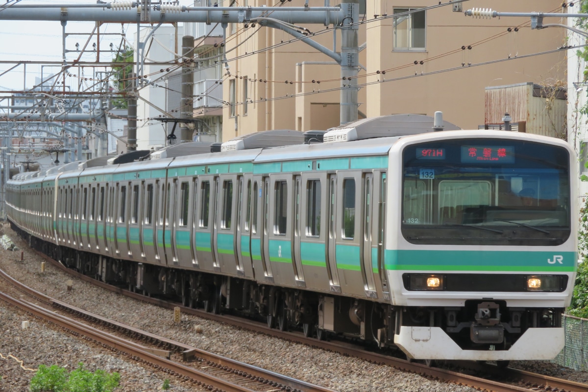 JR東日本 松戸車両センター本区 E231系 マト132編成