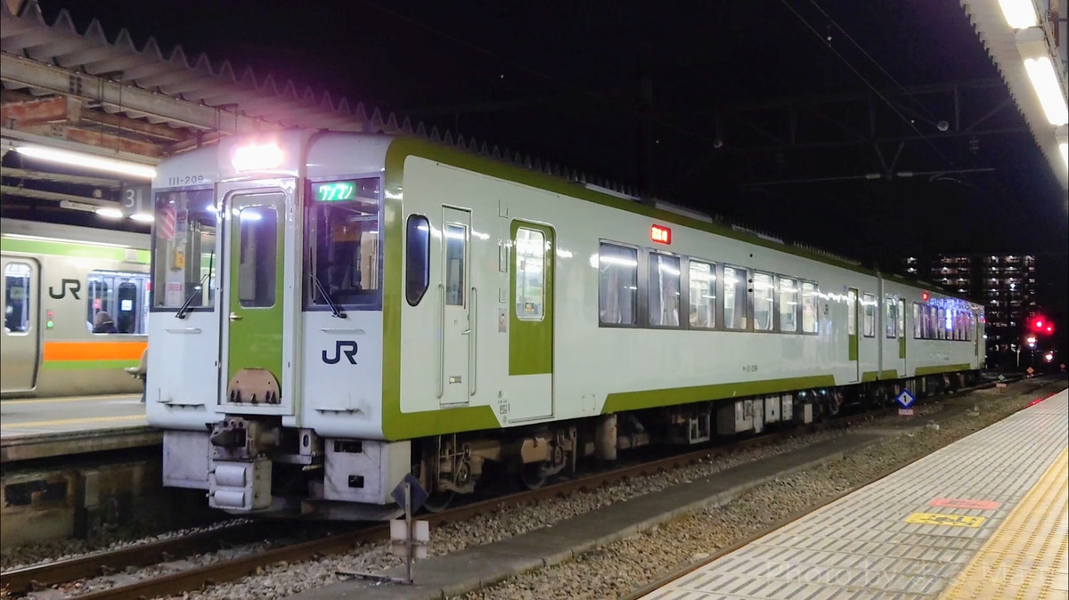 JR東日本 ぐんま車両センター キハ110系 209編成