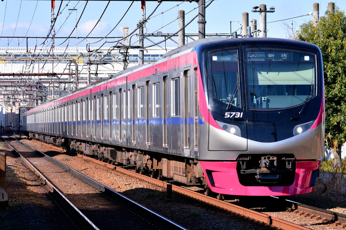 京王電鉄 若葉台検車区 5000系 5731F