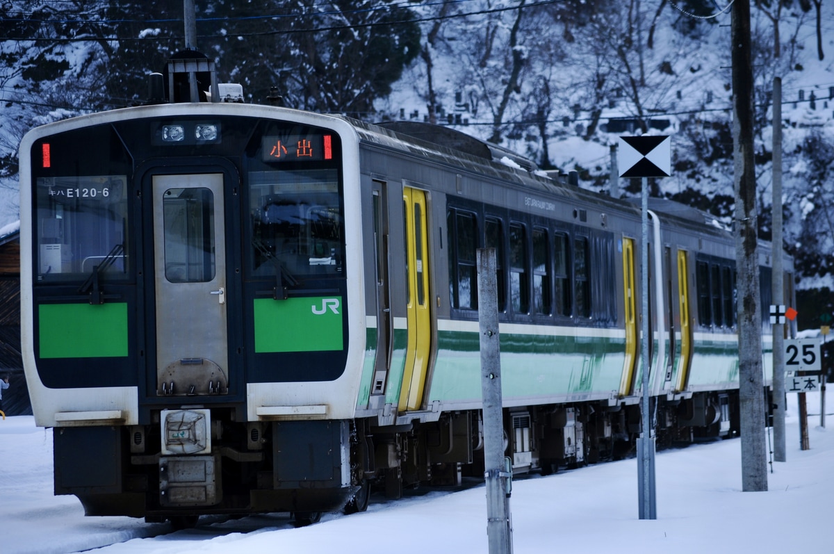 JR東日本 郡山総合車両センター会津若松派出所 キハE120形 キハE120-6
