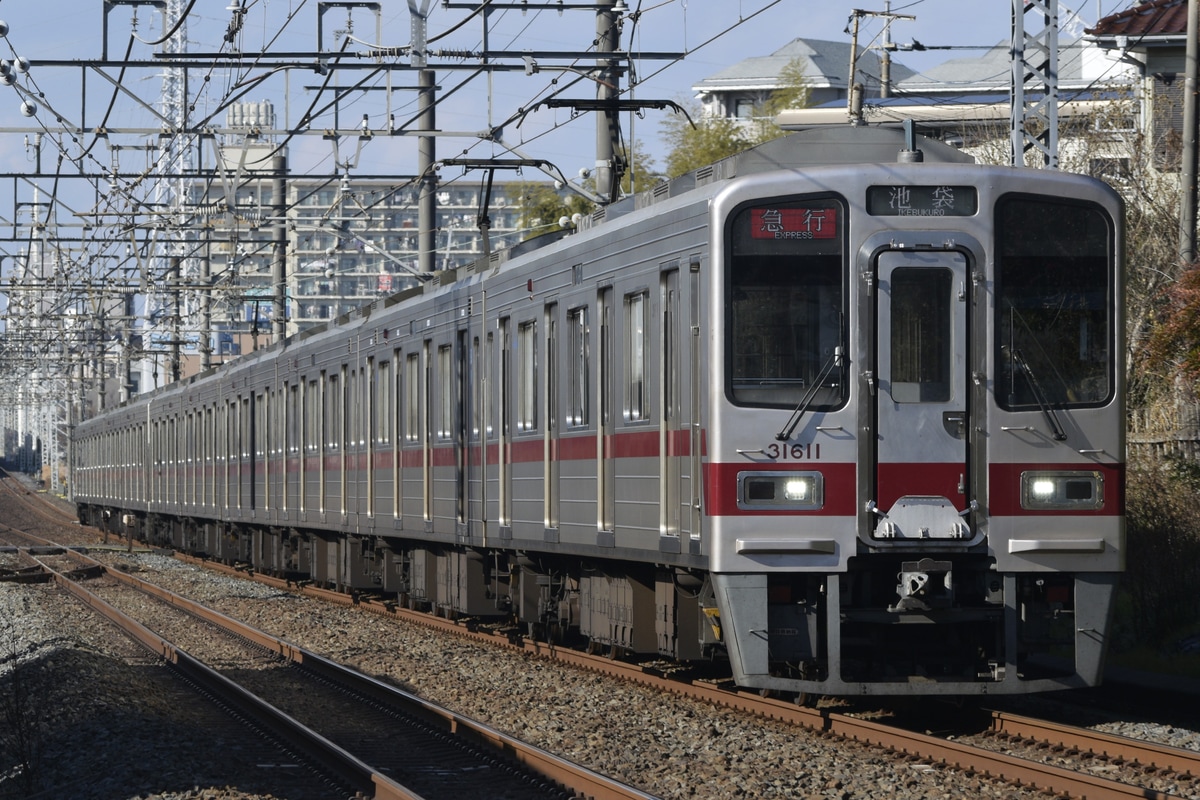 東武鉄道 森林公園検修区 30000系 31611F