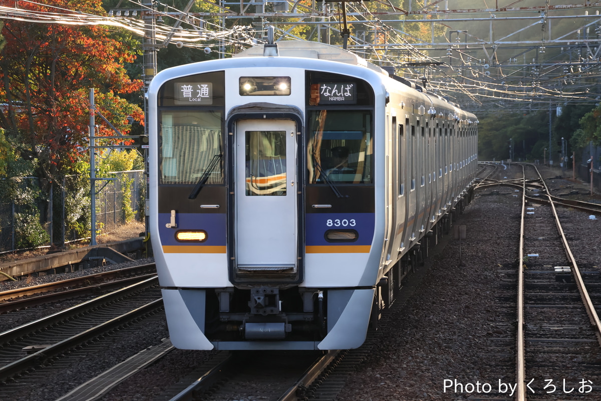 南海電気鉄道 住ノ江検車区 8300系 8303F