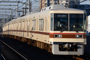 京成電鉄8800形8813Fを北初富駅で撮影した画像