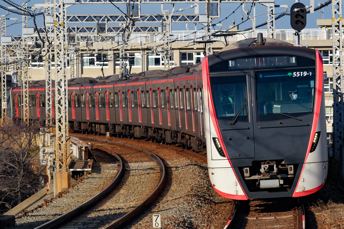 東京都交通局 馬込検車場 5500形 5519F