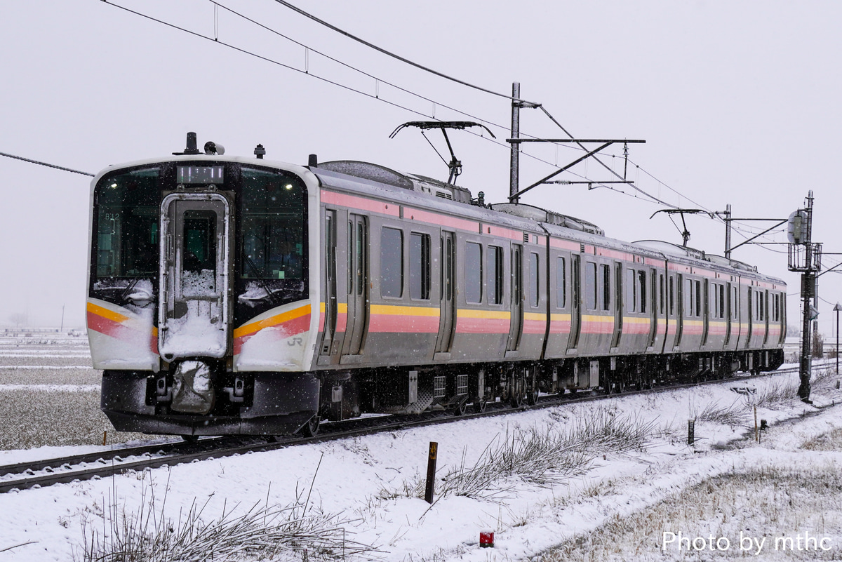 JR東日本 新潟車両センター E129系 ニイB12編成
