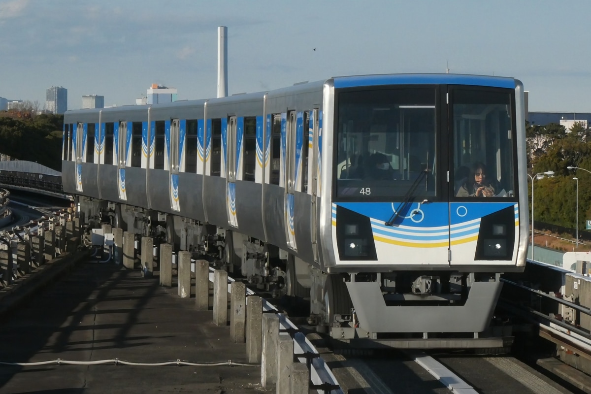 横浜シーサイドライン シーサイドライン車両基地 2000形 第48編成