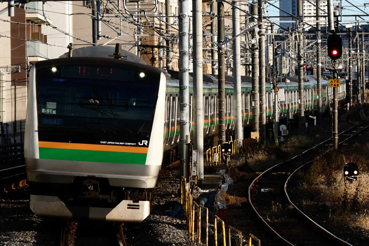 JR東日本 国府津車両センター E233系 E51編成