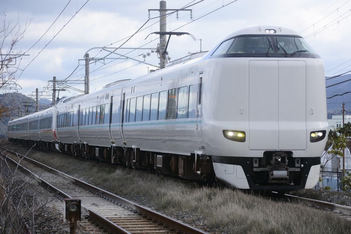 JR西日本 吹田総合車両所日根野支所 287系 HC634編成