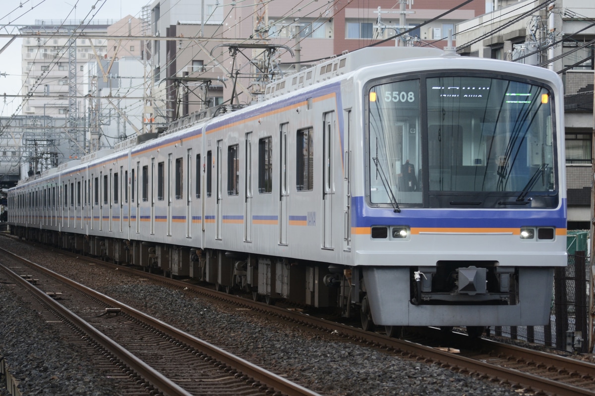 南海電気鉄道 光明池車庫 5000系 5507F