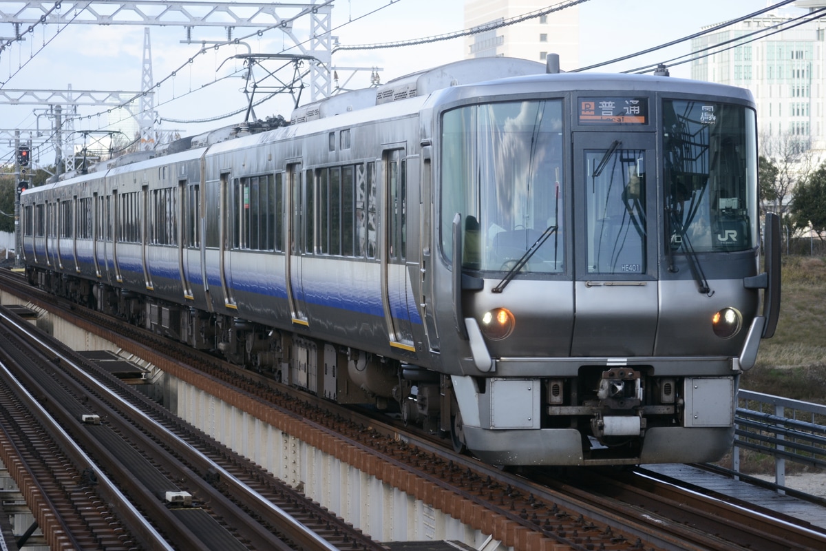 JR西日本 吹田総合車両所日根野支所 223系 HE401編成