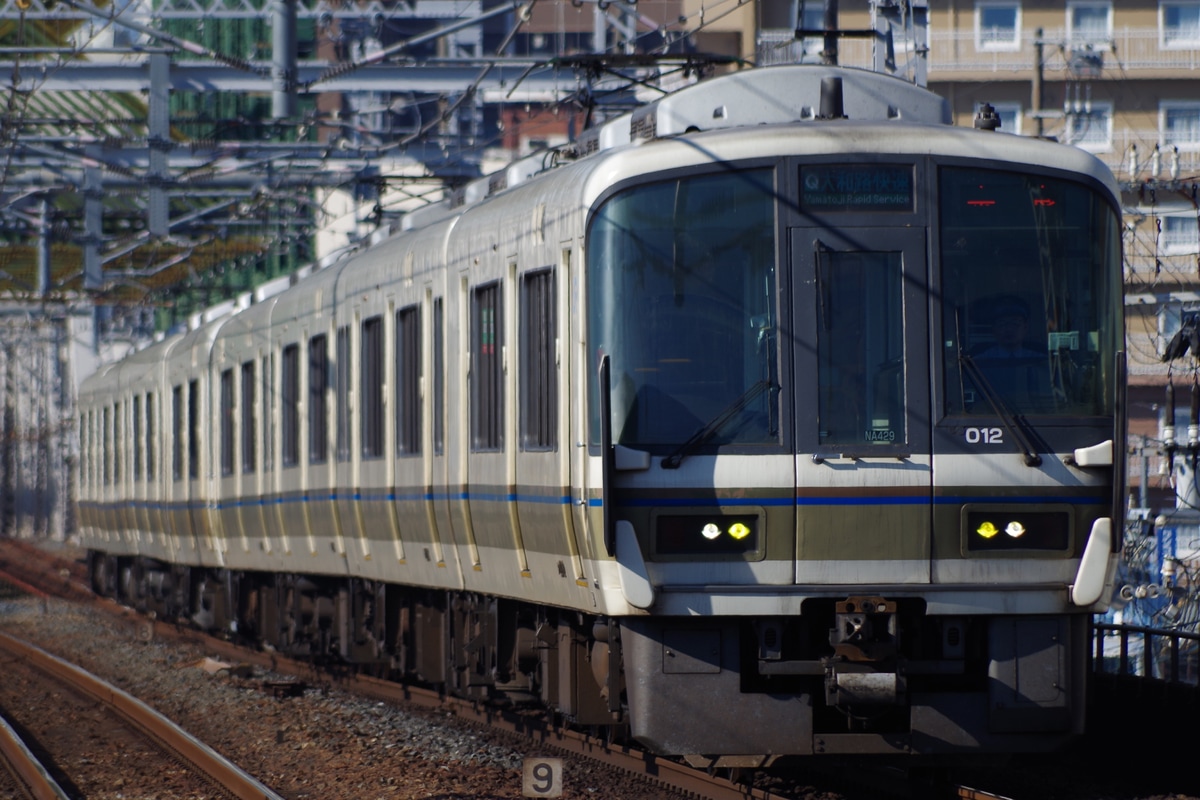 JR西日本 吹田総合車両所奈良支所 221系 NA429編成