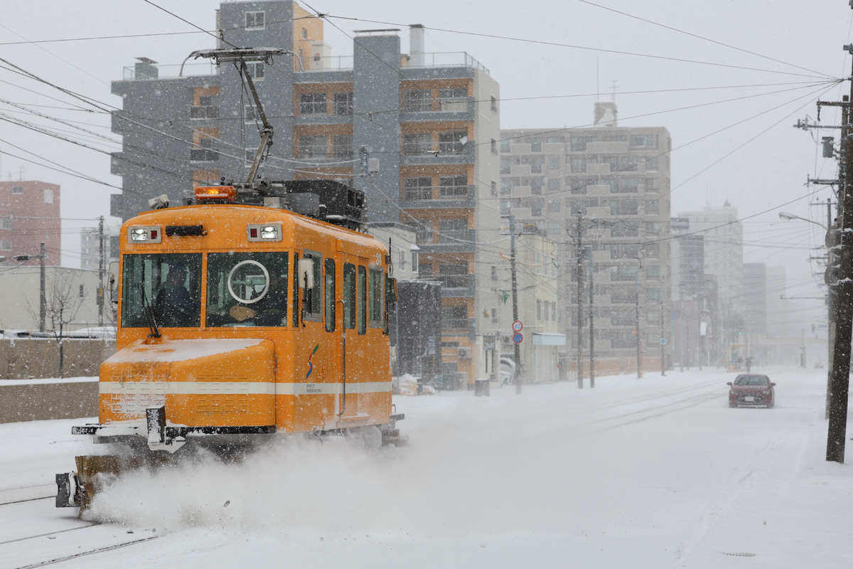 札幌市交通局 電車事業所 雪20形 雪23