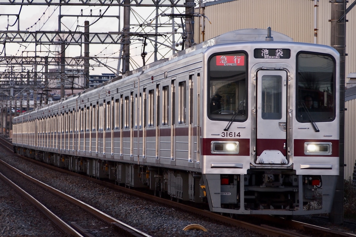 東武鉄道 森林公園検修区 30000系 31614F