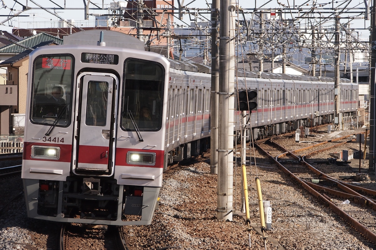 東武鉄道 森林公園検修区 30000系 31414F