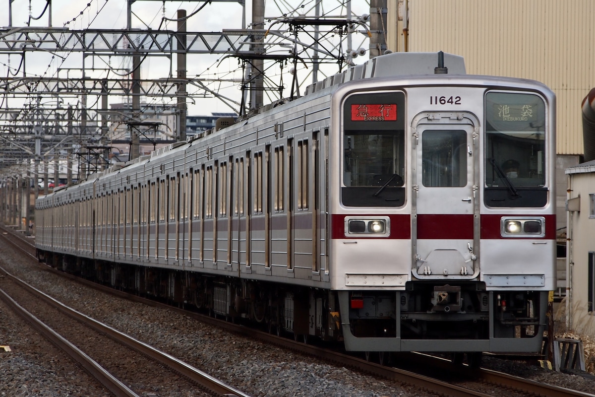 東武鉄道 森林公園検修区 30000系 11642F