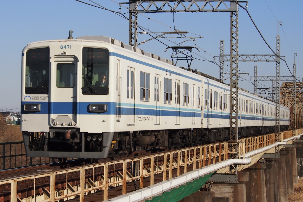 東武鉄道 南栗橋車両管区七光台支所 8000系 8171F