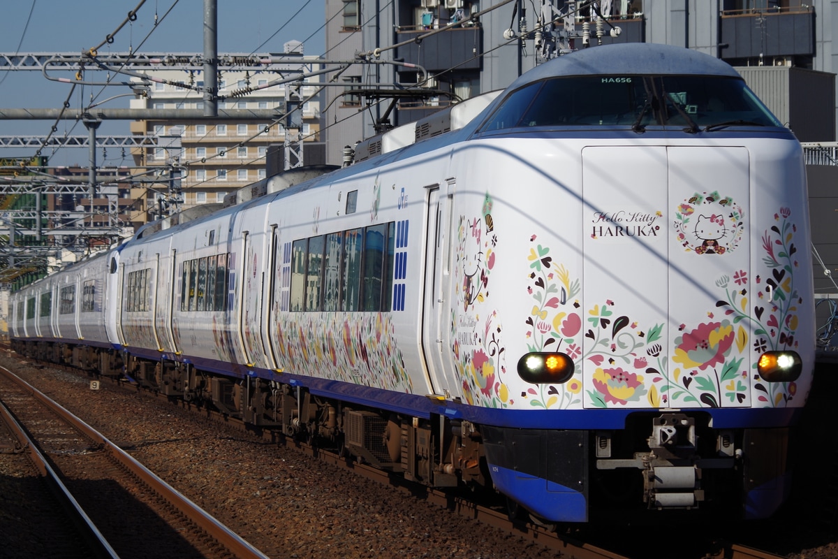 JR西日本 吹田総合車両所日根野支所 271系 ヒネHA656編成