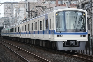 南海電気鉄道5000系5505Fを三国ケ丘～百舌鳥八幡間で撮影した画像