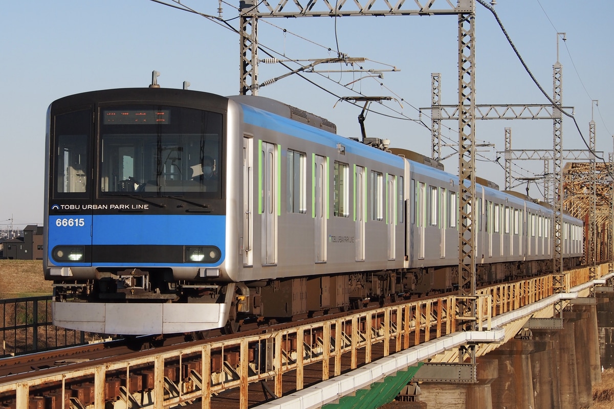 東武鉄道 南栗橋車両管区七光台支所 60000系 61615F