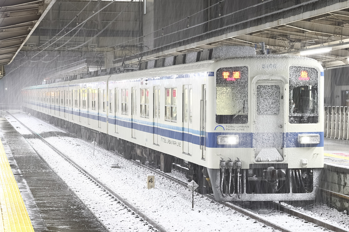 東武鉄道 南栗橋車両管区七光台支所 8000系 8166f