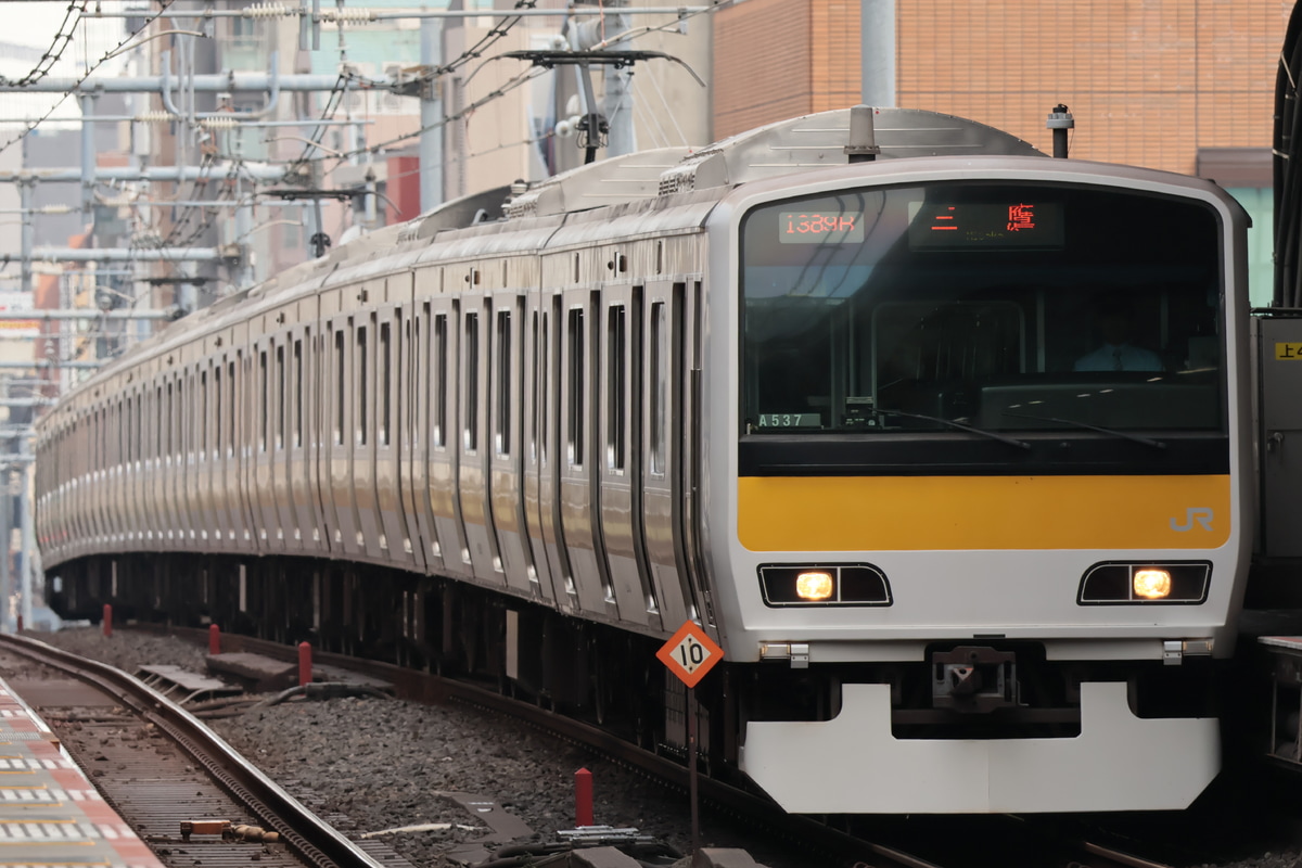 JR東日本 三鷹車両センター E231系 ミツA527編成