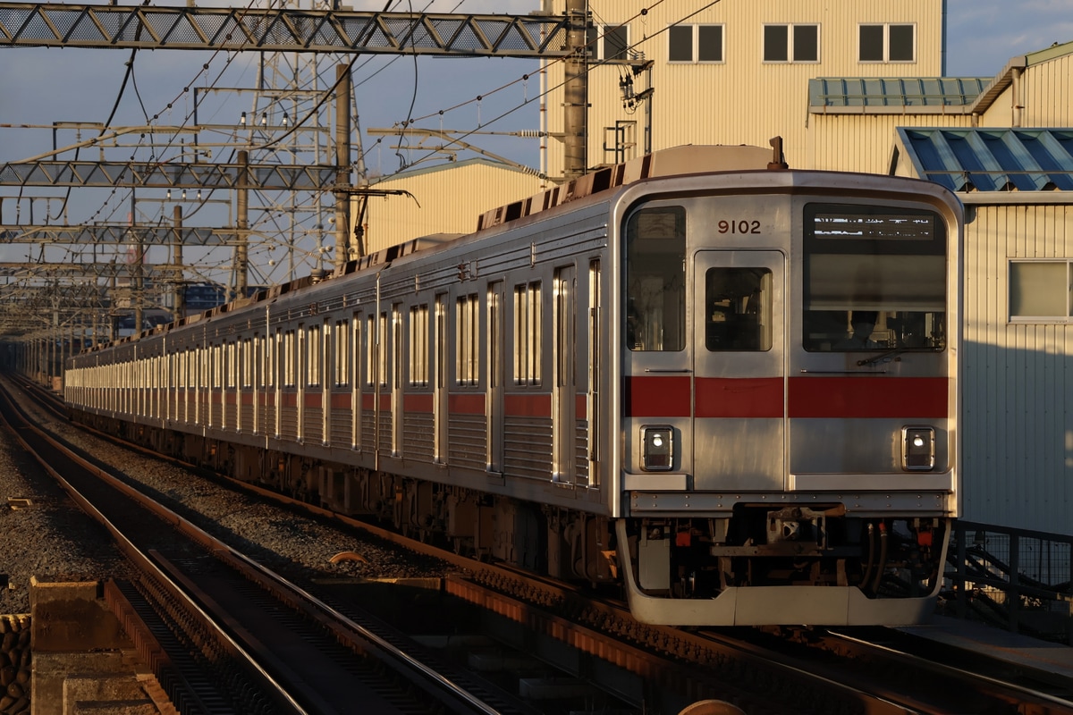 東武鉄道 森林公園検修区 9000系 9102F