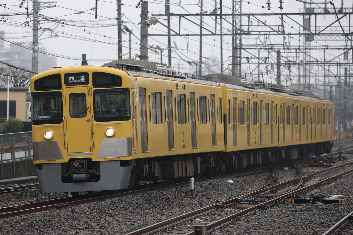 西武鉄道  新2000系 2507F