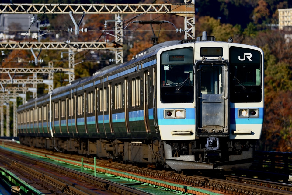 JR東211系ナノN319編成<br class="br-sp" />(ナノN319)の写真