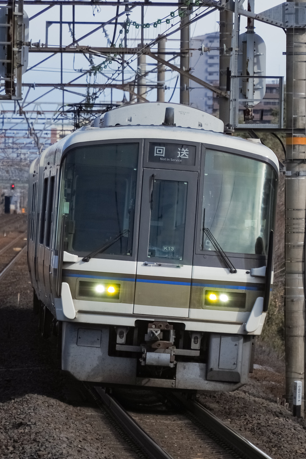 JR西日本 吹田総合車両所京都支所 221系 K13編成